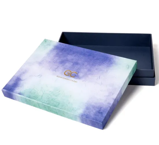 Luxury Cosmetics Paper packaging lid base hat box