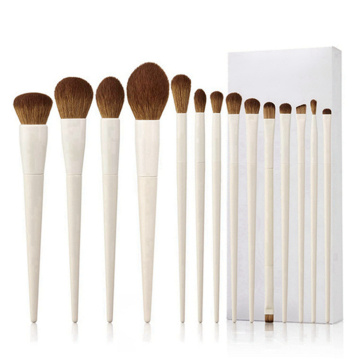 14pcs de cepillo de maquillaje set premium regalo