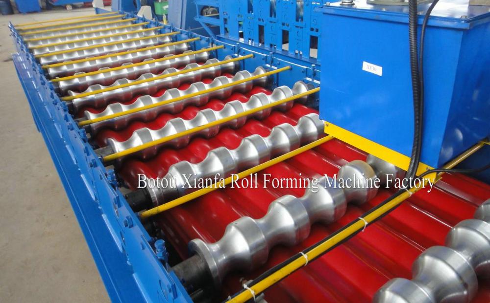 Unique Designed Glazed Tile Roll Forming Machine