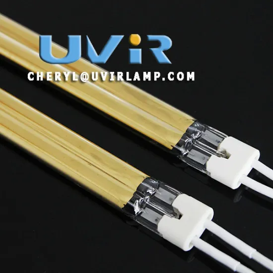 Twin tube Infrared heating tube from UVIR