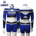 Custom dandy sports all star cheer athletics apparel cheerleading uniform cheerleader uniform