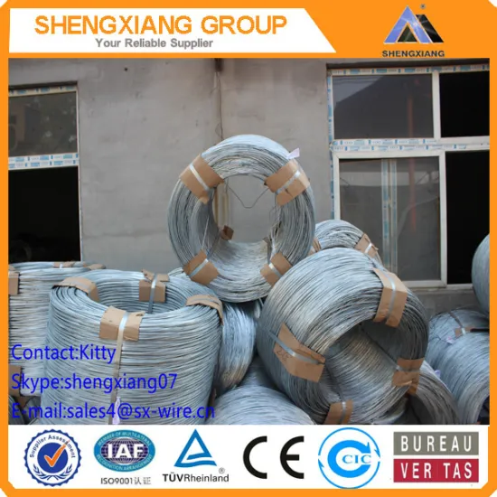 Hot!China Supplier Galvanized Wire/Binding Wire/Electro/Hot Dipped Galvanized Steel Wire