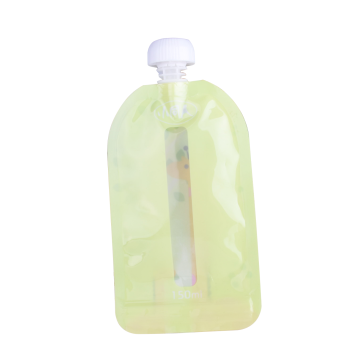 Papel de aluminio Good Seal transparente bolsa de boquilla de líquido