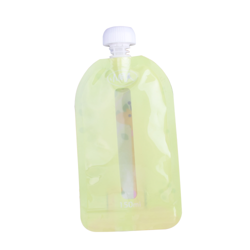 Papel de aluminio Good Seal transparente bolsa de boquilla de líquido