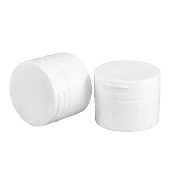 wholesale skin care 100ml empty sustainable cosmetic cream plactic pp jar empty