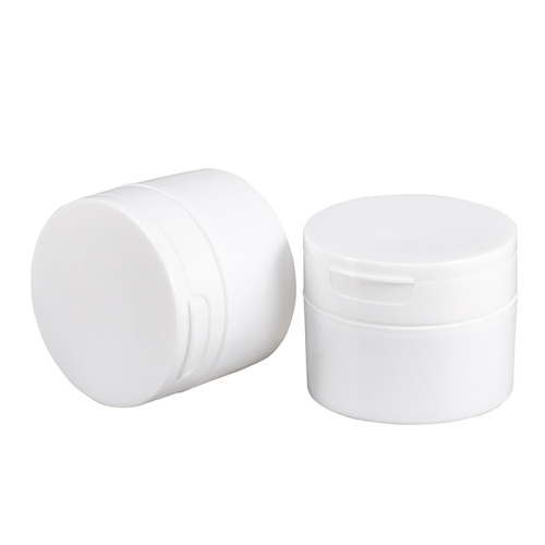cuidado de la piel al por mayor 100 ml vacío de crema cosmética sostenible plactic pp jar vacío vacío