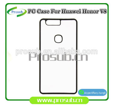 sublimation heat transfer plastic blank diy cell phone case cover skin for Prosub-Huawei Honor V8
