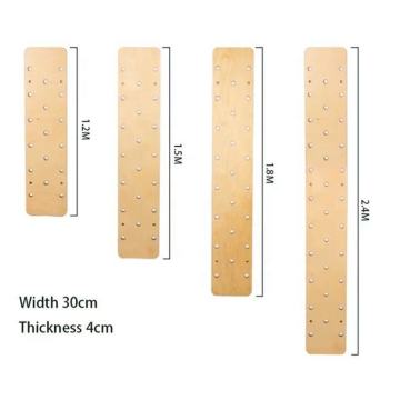 Fitness Agility Wall: Enhancing Skills with Hand Holds, Gym Equipment, and Wall-Mounted Wooden Climbing Peg Boards