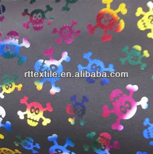 600D PVC backing polyester fabric