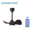 Low voltage no noise modern ceiling fan