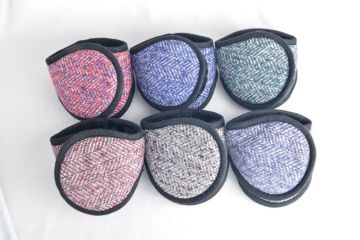 Herringbone Foldable Warm Earmuffs