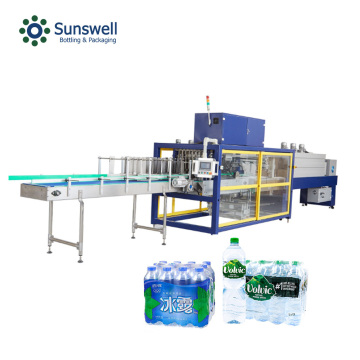 Automatic PE Film Bottle Heat Shrink Packaging Machine