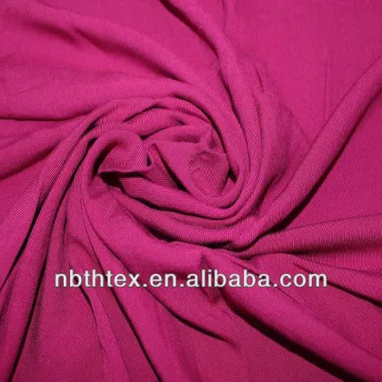 100% woven viscose fabric solid dyed fabric