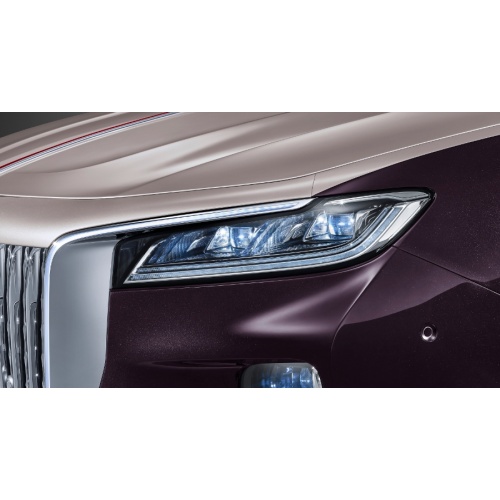 40 kW Hongqi H9 ruby color