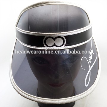 Hot Sale Custom PVC Sun Visor Cap Fashion Cheap Brim Vis Or Hats