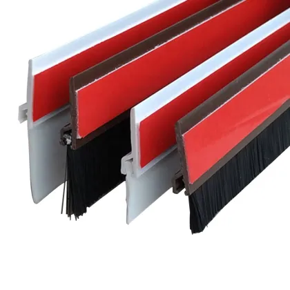 Flexible Nylon Brush Door Sweep for Sliding Glass Doors