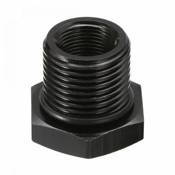 5/8-24 a 13/16-16 Adaptador de filtro de óleo automotivo de alumínio