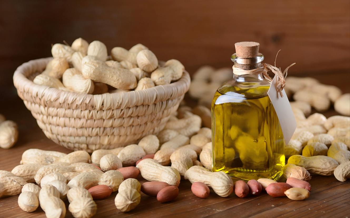 Cold pressed peanut oil