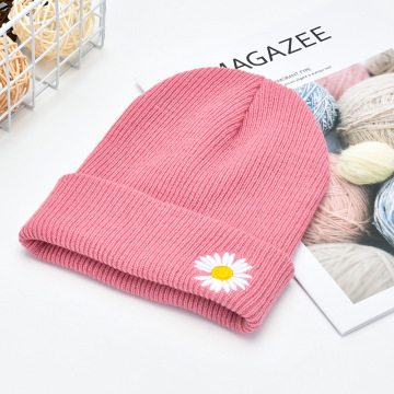 Winter Hats Fbaric embroidery Cute Girls Autumn