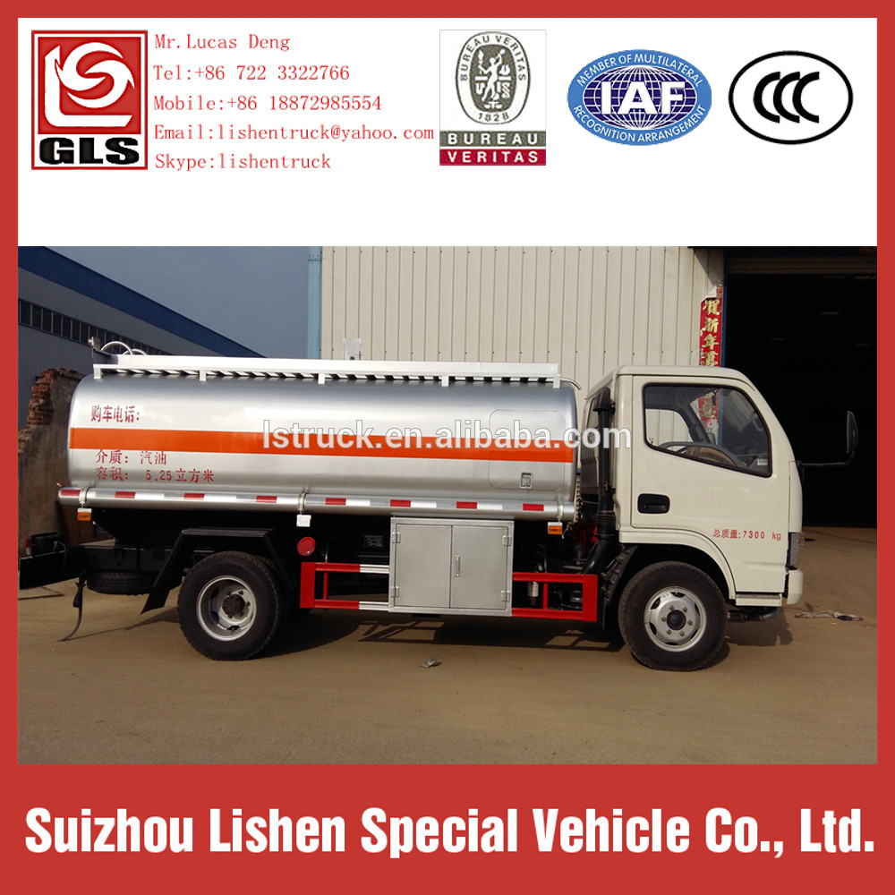 Small Fuel Tank 5000L DFAC Oil Truck Tanker