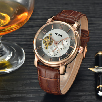 New Tourbillon Design Rose Gold Case Watches