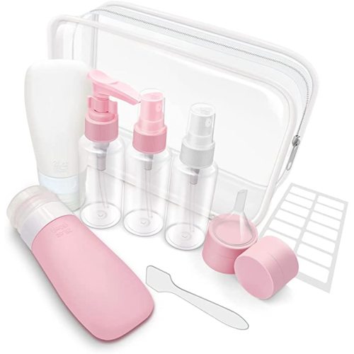 30 ml 40 ml 50 ml 100 ml 120 ml lege siliconen toiletartikelen reizen Acessorize Squeeze Bottle Kit Set