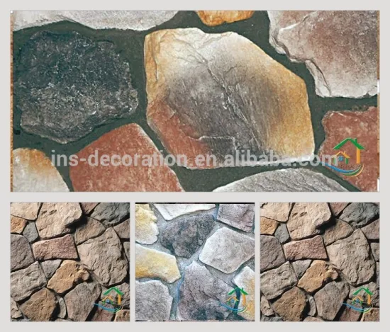 Synthetic decoration manufactured Stone
