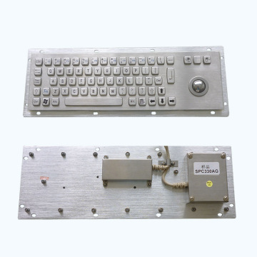 Kaku USB USB Atanapi PS2 Port Metal Keyboard