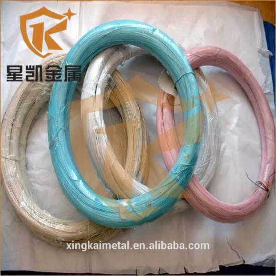 12 gauge PVC coated iron wire for fence wire