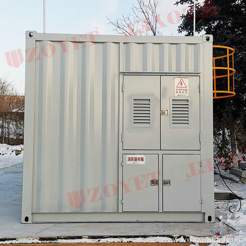 ZOYET steel warehouse outdoor fireproof container