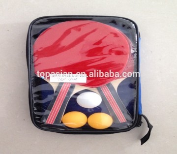Mini table tennis racket with 2-3 balls