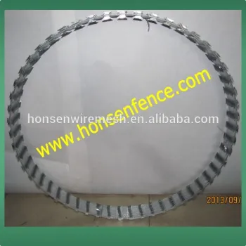 2015 lowest price !! used razor barbed wire for military fence