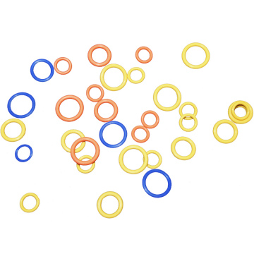 High Temperature and Oil Resistance Colorful Rubber Seal O-Ring