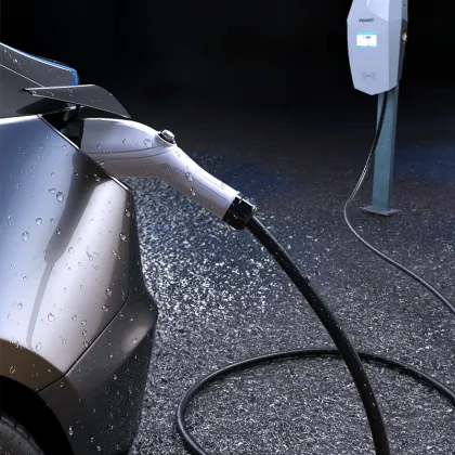 Wall mounted new energy ev charging wallbox