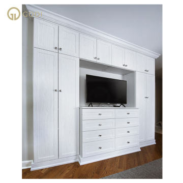 GODI European Style Wooden Cabinet with TV Stand