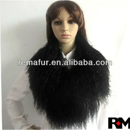 100% Genuine Tibet Sheep Fur Collar for women jacket