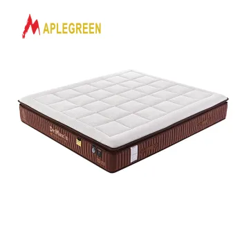 Luxury King Queen Memory Foam Mattress with Pocket Springs and Natural Latex for Hotels and Apartments