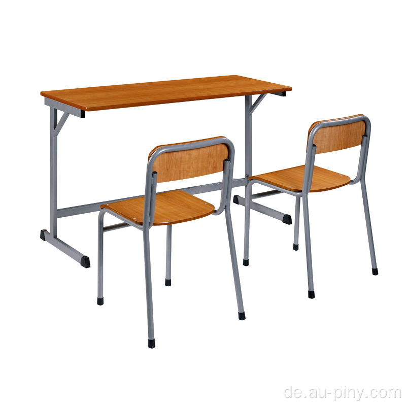 Moderne Big Size-School 2-Personen-Stuhlsitzer