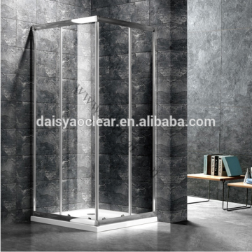 A-703-C Retangle Shower Enclosure with Tray and Frame