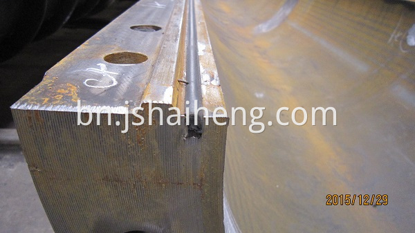 T sharp mould inner surface