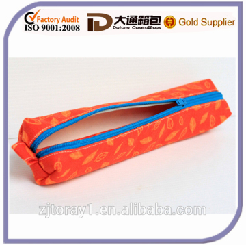 Beautiful Orange Girly High School Pencil Case