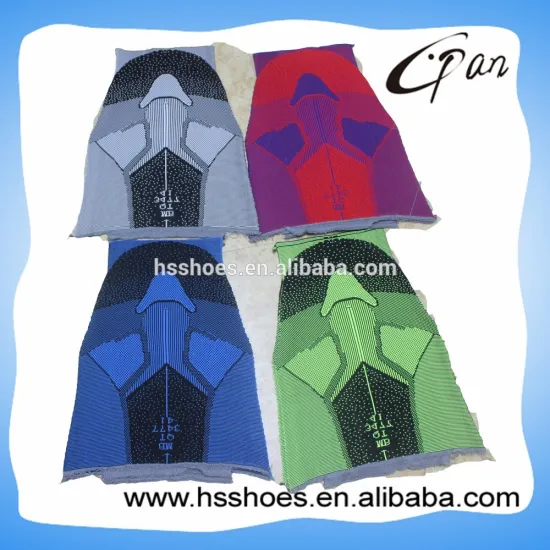 Custom flyknit upper for shoes