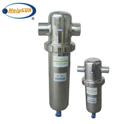 Food Grade Stainless Steel Industrial Air and Steam Filter Housing for Hot Gases