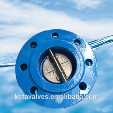double flanged type butterfly check valve 150#