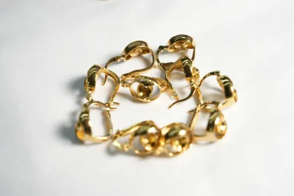 pvd coating 24K gold imitation jewellery