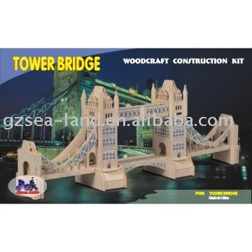 Wooden Tower Bridge toys