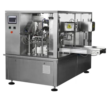 Automatic Factory CE Rotary Vacuum Doypack Packing Machine with Bowl Conveyor