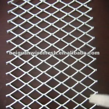 Flattened expanded wire mesh stainless steel mesh