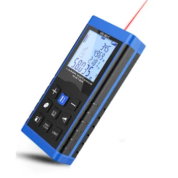High Precision 100m Laser Measuring Tool: Distance Meter with Electronic Level Bubble