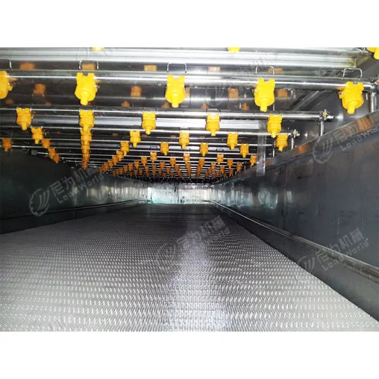 Professional Canned Food Tunnel Pasteurizer Spray Sterilization Machine